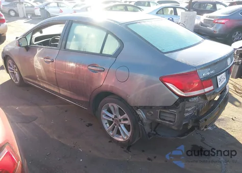 2013 Honda Civic Lx z USA, uszkodzony, nr VIN 19XFB2E55DE060101